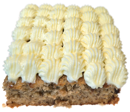 Banana Chocolate Chip Bread w/ Cream Cheese Buttercream