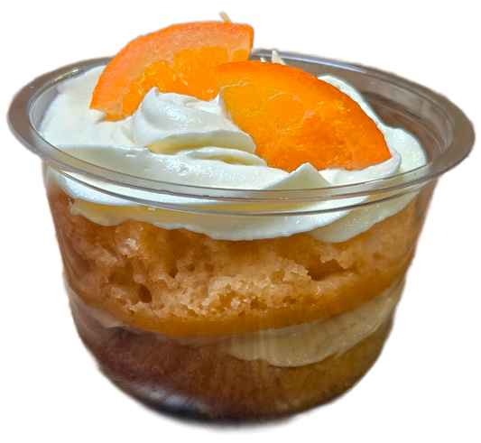 Orange Dreamsicle Cake Cup