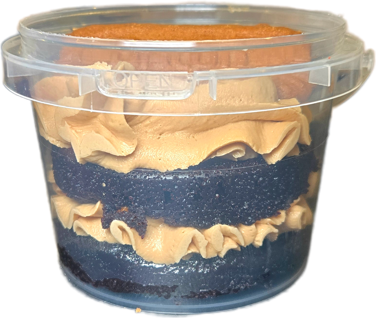 Chocolate Dubai Biscoff Cake Cup