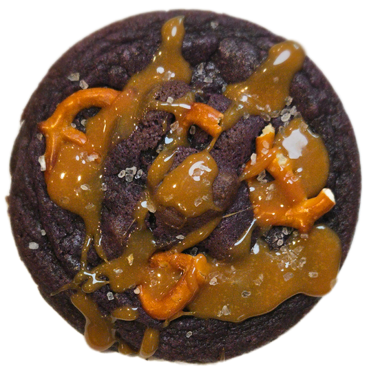 Ube Caramel Crunch Cookie