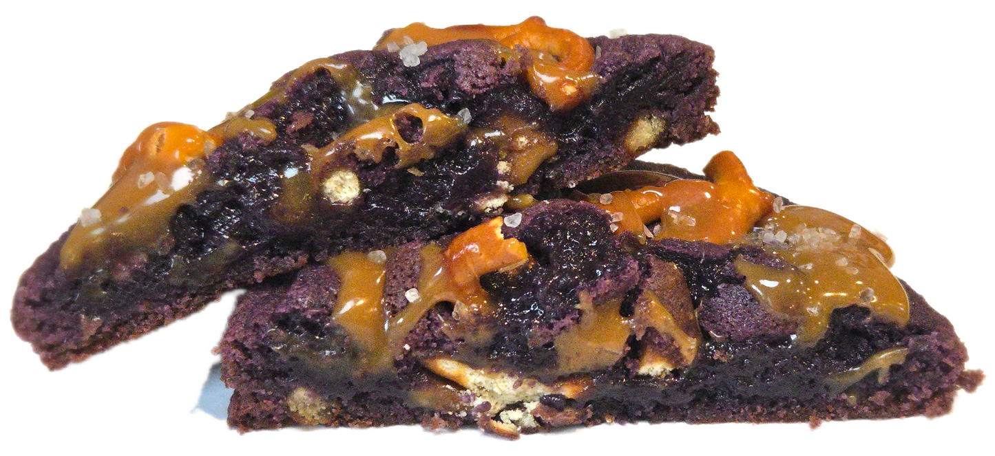 Ube Caramel Crunch Cookie