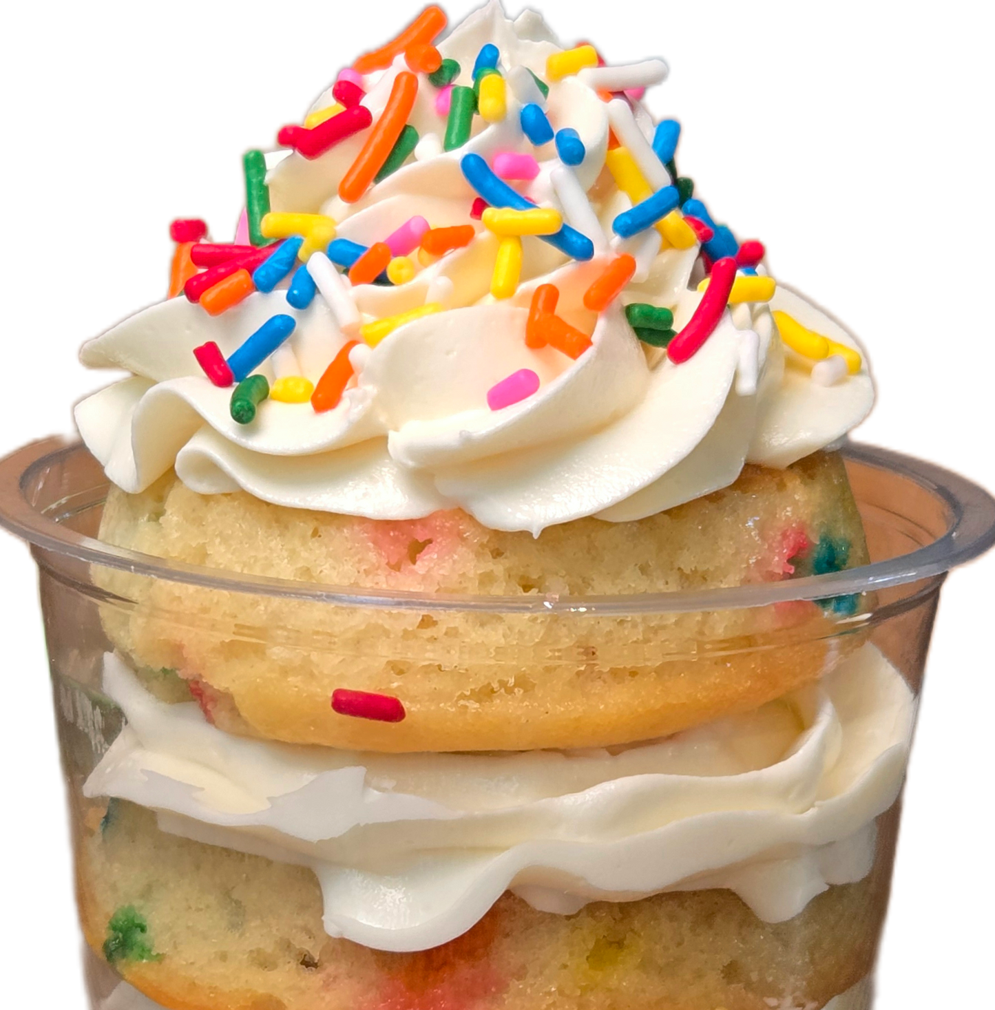 Fun Funfetti Cake Cup