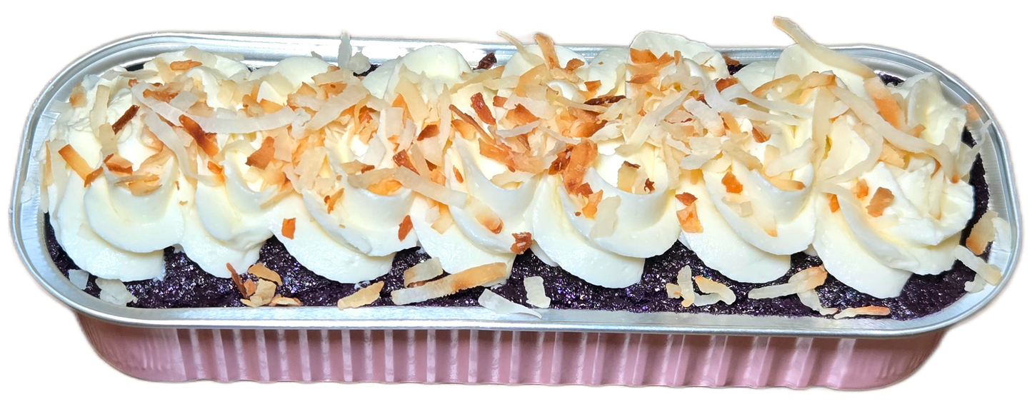 Ube Toasted Coconut Mini Cake