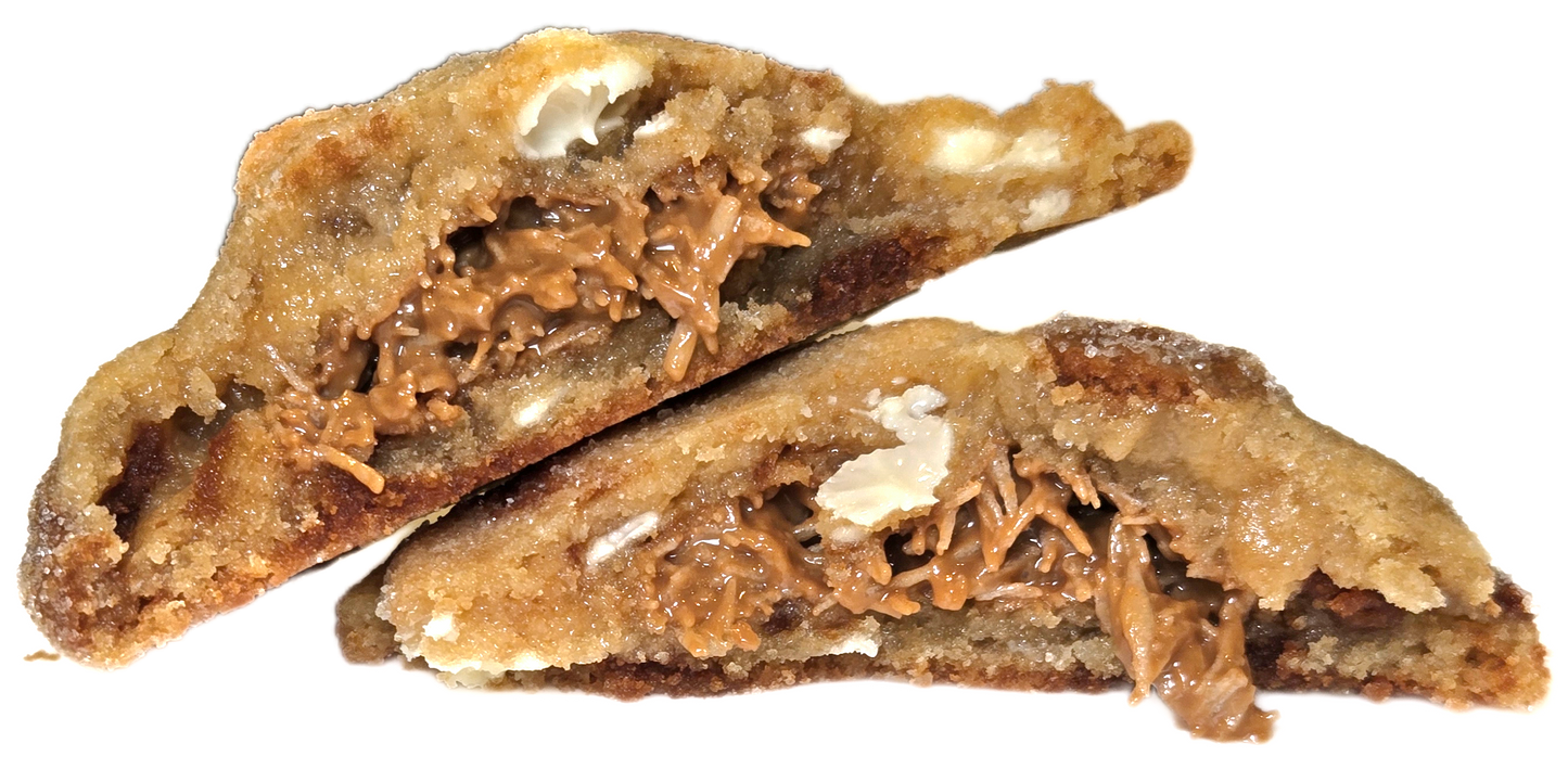 Biscoff Stuffed Crunch Cookie