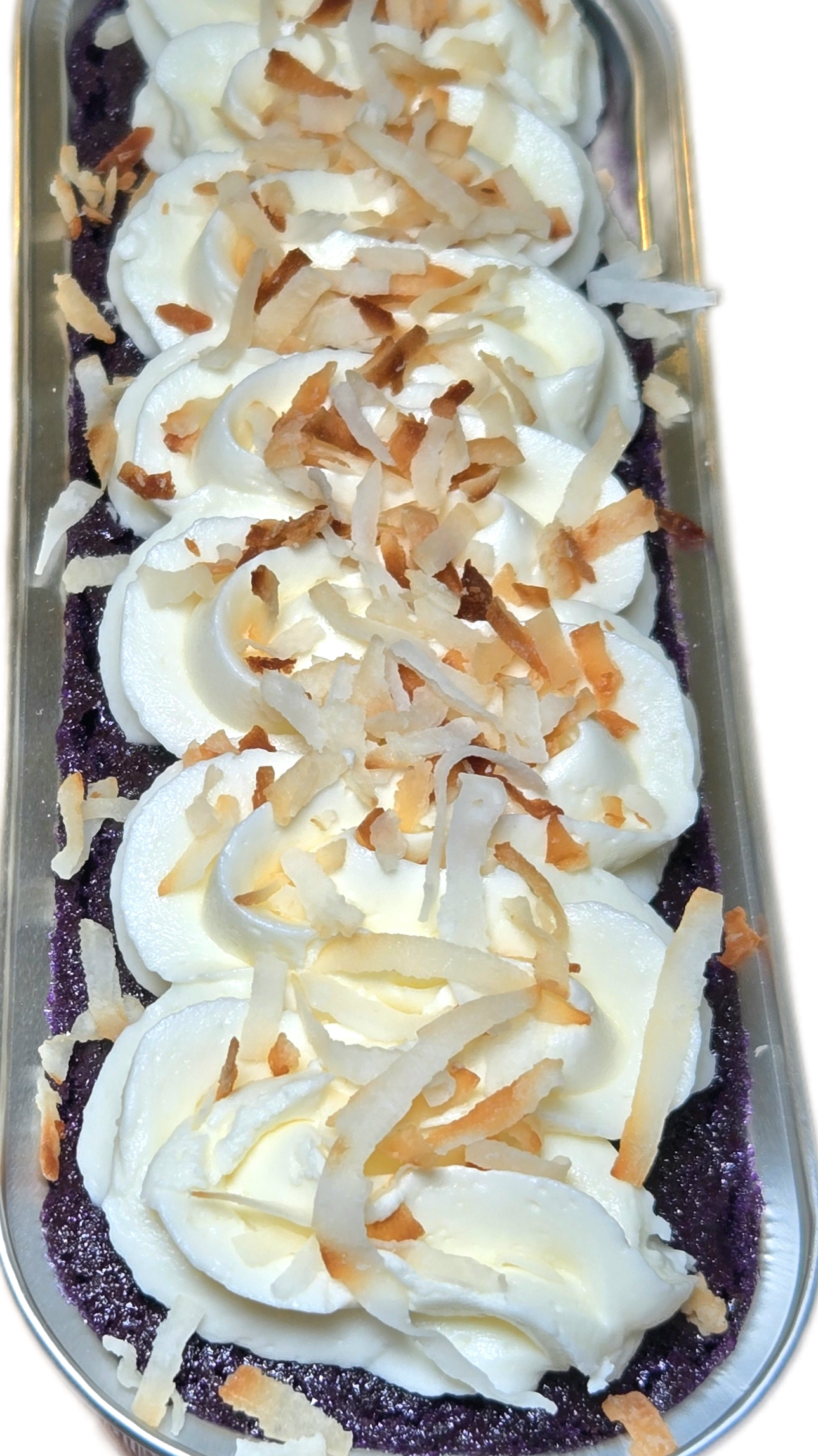 Ube Toasted Coconut Mini Cake