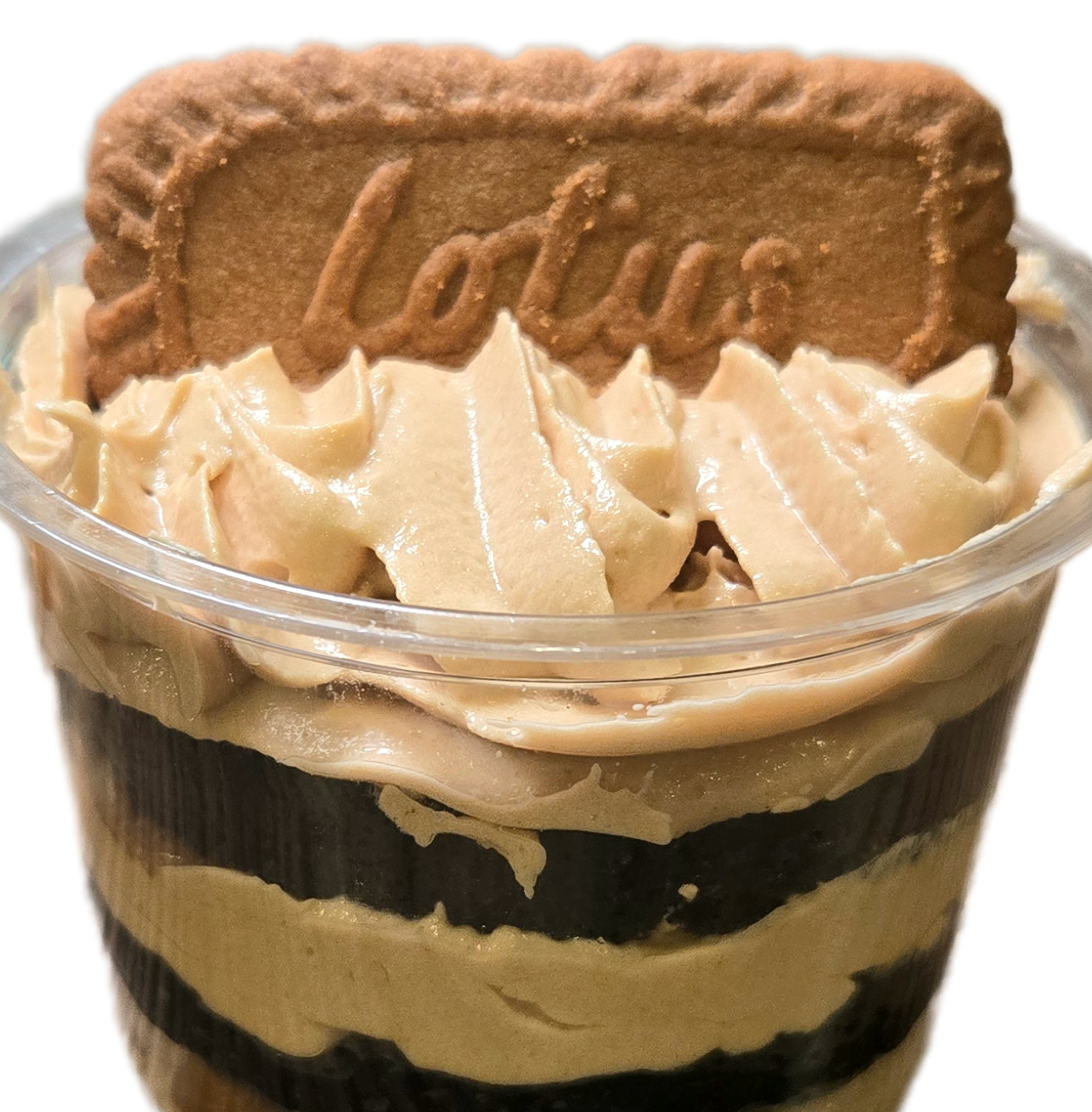 Chocolate Dubai Biscoff Cake Cup