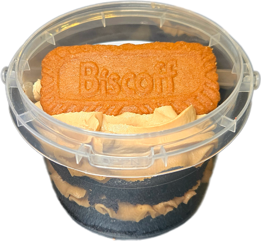 Chocolate Dubai Biscoff Cake Cup